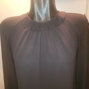 French Connection black blouse Size 2